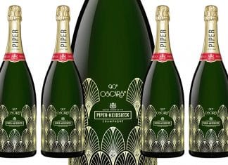 Šampaňské Piper-Heidsieck se vrací na 90. ročník udílení Oscarů