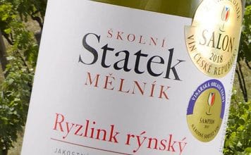 Nejlepším vínem v Čechách je již podruhé Ryzlink rýnský z Mělníka