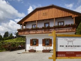 Skvělá slovinská domácí kuchyně Farma Pri Kovačniku