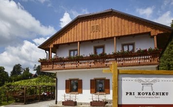 Skvělá slovinská domácí kuchyně Farma Pri Kovačniku
