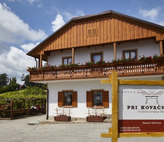 Skvělá slovinská domácí kuchyně Farma Pri Kovačniku