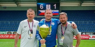 Jsme mistři! Na medaile za naše vína jsme si už zvykli, nyní se vinaři ČR stali šampiony ME ve fotbale