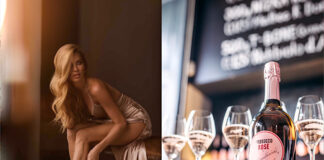 Prosecco pro modelku: exkluzivita, elegance, půvab. Andrea Verešová představila své růžové bublinky premiera Prosecco Rose by Andrea Verešová