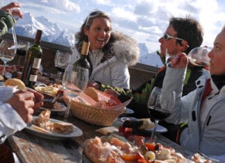 Lyže a víno: Trentino, sezóna začíná Jídlo, víno, lyže