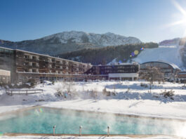 FALKENSTEINER POSÍLIL POZICI. Nejoblíbenější turistická značka Rakouska hotel Falkensteiner Carinzia Spa pod štíty alpských velikánů v Nassfeldu