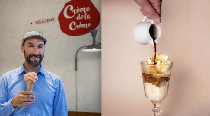 Jägermeister nebo „proseccová“? Crème de la Crème otevřela na Letné šestou pobočku zmrzlina v Praze