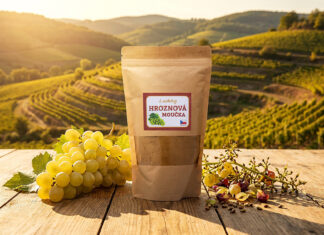 Hroznová moučka z Němčiček: český vynález, který dává hroznům druhý život