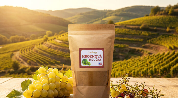 Hroznová moučka z Němčiček: český vynález, který dává hroznům druhý život