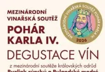 POHÁR KARLA IV. 2026: Královské odrůdy v Praze, vítězná vína i velká degustace Ryzlinku a Pinotu