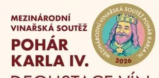 POHÁR KARLA IV. 2026: Královské odrůdy v Praze, vítězná vína i velká degustace Ryzlinku a Pinotu