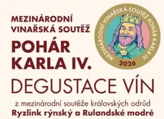 POHÁR KARLA IV. 2026: Královské odrůdy v Praze, vítězná vína i velká degustace Ryzlinku a Pinotu