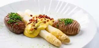 Chřest, smrže, ryby, langustýnky… RESTAURACE KAMPA PARK si umí vymazlit každou sezónu
